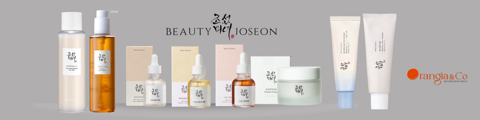 Orangia & Co curated skincare